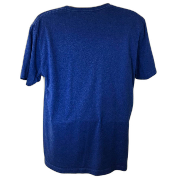 Riot Society Men's Unisex Blue Graphic Tee T-shirt Large Indian Chief Comfot - Picture 9 of 9